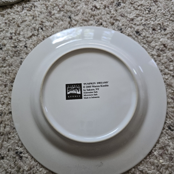 Vintage 2000 halloween platd - Picture 6 of 6